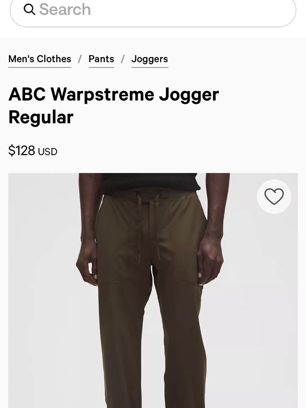 Warpstreme Jogger Regular - XXL